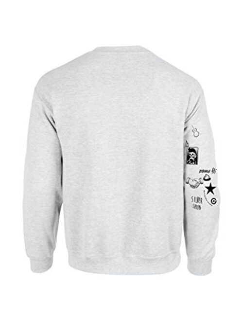Allntrends Adult Sweatshirt Harry Tattoos Cool Top Trendy Gift Cute