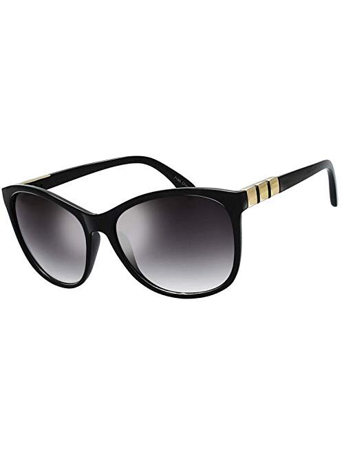 Women's Oversized Square Jackie O Cat Eye Hybrid Butterfly Fashion Sunglasses - Exquisite Packaging