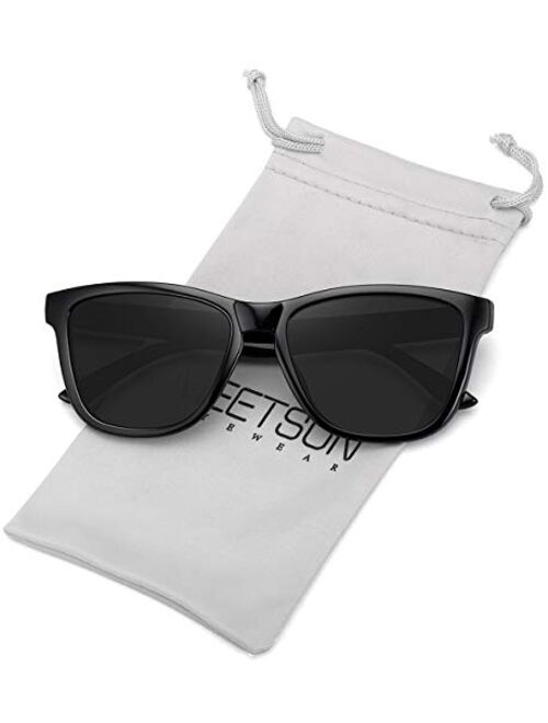 MEETSUN Polarized Sunglasses for Women Men Classic Retro Designer Style