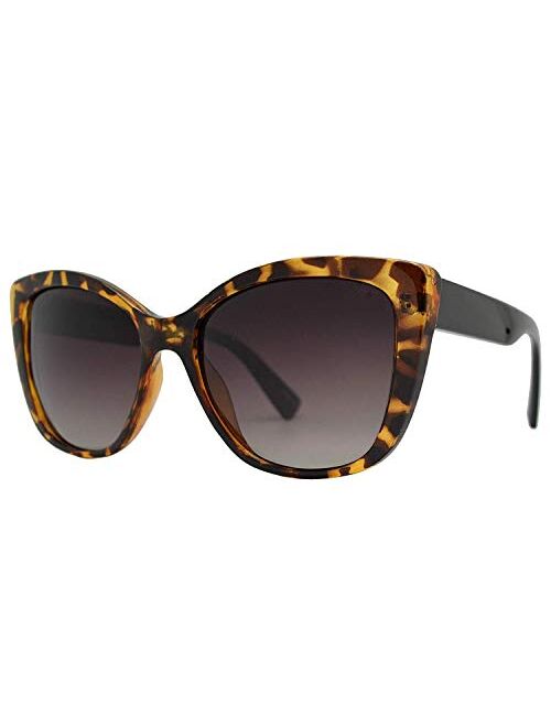Be One Polarized Sunglasses for Women - Cat Eye Vintage Classic Retro Fashion Design UV Protection Lens