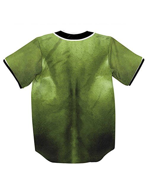 PIZOFF Unisex Arc Bottom 3D Print Baseball Team Jersey Shirt