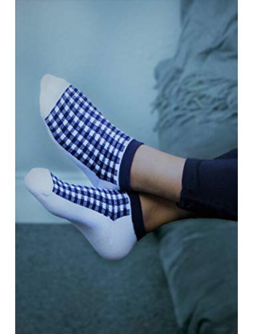 Women's Socks - Ankle Cut, Low Cut, No Show, Footie, Casual, Sport, Athletic Girls Socks in Colorful Patterns
