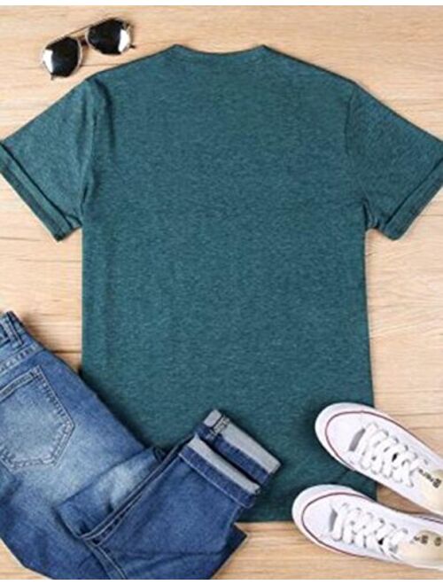 Dog Mom Life is Ruff Graphic Women T-Shirts Tees Lady Dog Lover Letter Print Short Sleeve Tops for Mama