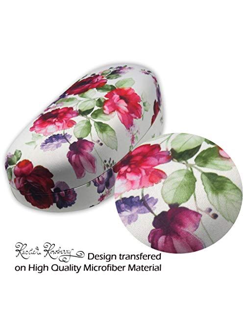 MyEyeglassCase Large Hard Sunglasses Case | fits Large to Extra Large curved Sunglasses, with microfiber cloth