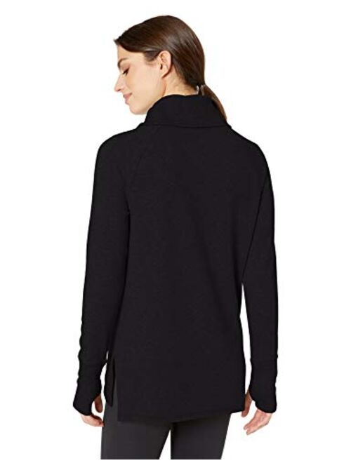 Amazon Essentials Women's Studio Terry Long-Sleeve Funnel-Neck Tunic
