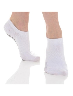 Great Soles Ombre, Sport, and Novelty Print Non Skid Socks for Women - Non Slip Grip Yoga Socks for Pilates, Barre, Ballet