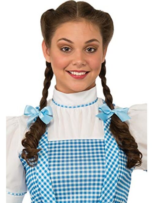 Rubie's Costume Women's Wizard Oz Adult Dorothy Dress Hair Bows