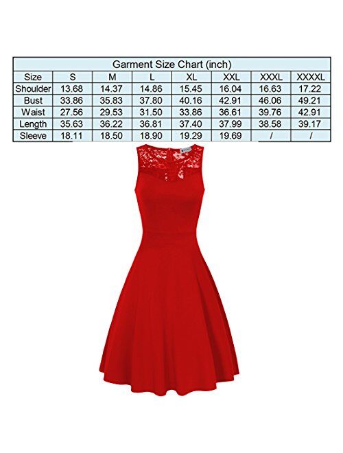 VeryAnn Women A Line Cocktail Prom Party Lace Formal Wedding Summer Dresses