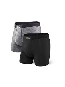 Men's Underwear - Ultra Boxer Briefs with Built-In BallPark Pouch Support