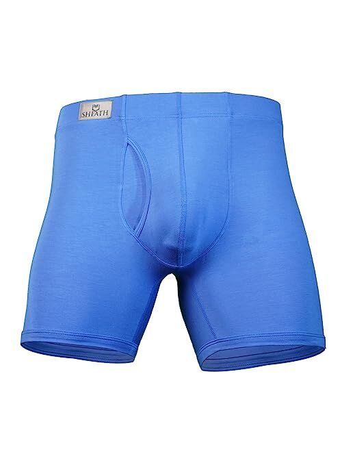 Sheath Underwear Sheath Men's Underwear with Dual Pouch 3.21 Fly Boxer Briefs