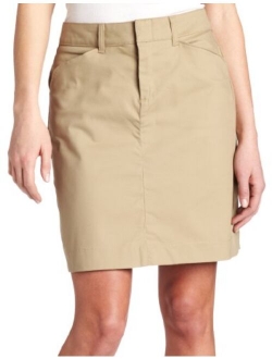 Women's 20 Inch Stretch Twill Skirt