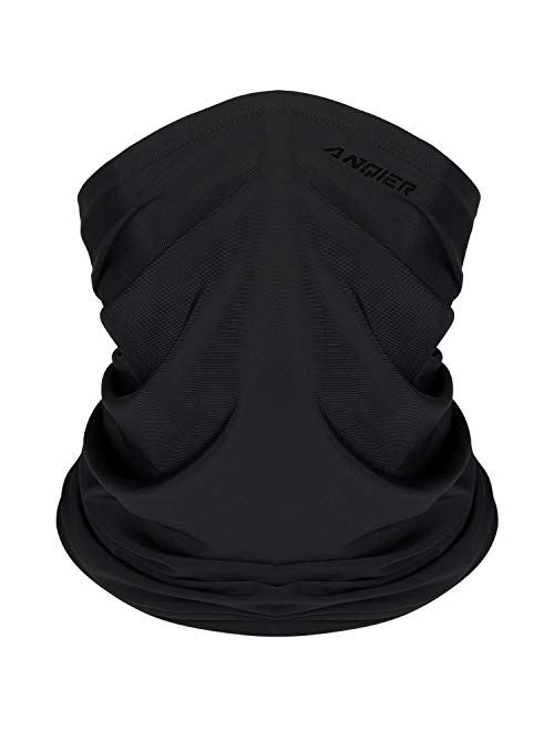 Lapulas Neck Gaiter Face Scarf Face Mask Cooling Lightweight Breathable Sun Prot 