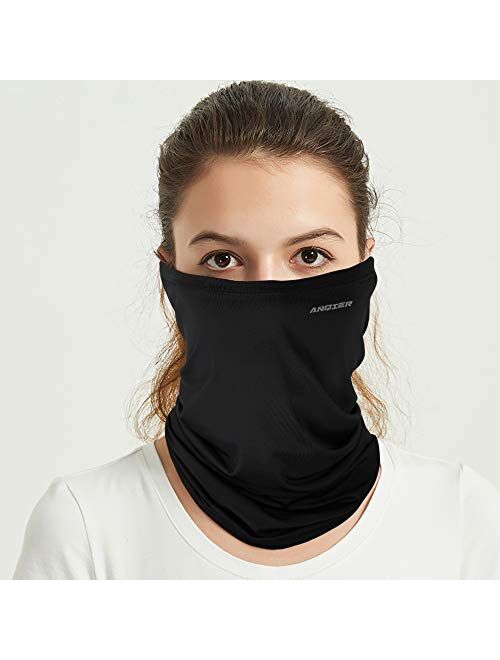 Lapulas Neck Gaiter Face Scarf Face Mask Cooling Lightweight Breathable Sun Protection for Fishing Hiking Running Cycling