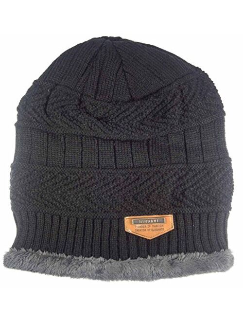 HINDAWI Womens Slouchy Beanie Winter Hat Knit Warm Snow Ski Skull Outdoor Cap
