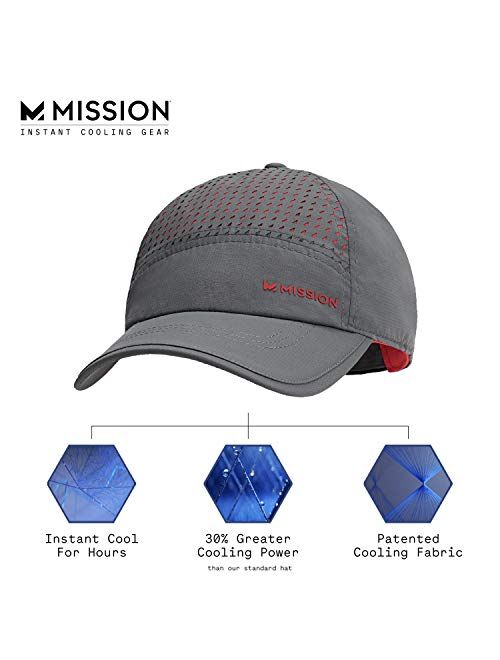 MISSION Women's Hydroactive Max Laser-Cut Performance Hat