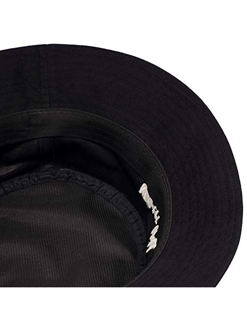 Smile Face Hat Summer Travel Bucket Beach Sun Hat Night Call Embroidery Visor Outdoor Cap