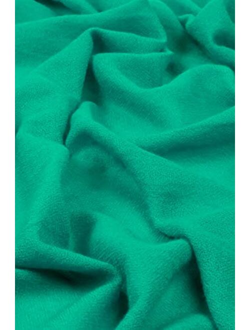 Made In Kashmir (Gift Box) Soft Scarf Merino Wool Silk Blend Cashmere Feel Wrap Women Men Pashmina Shawl Autumn Winter 20/21