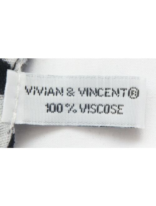 VIVIAN & VINCENT Soft Light Weight Christmas Holiday Festival Sheer Scarf