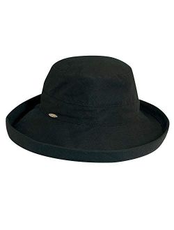 Scala Women's Medium Brim Cotton Hat