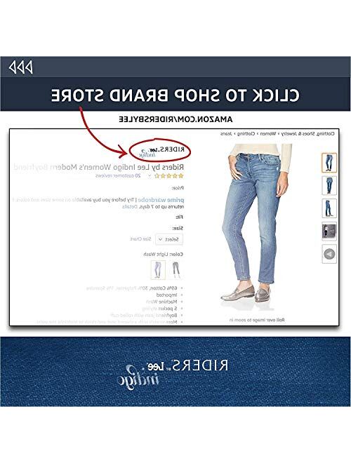 Lee Riders Riders by Lee Indigo Women's Ponte trouser Knit Pant