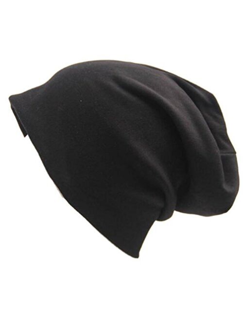 Century Star Unisex Baggy Lightweight Hip-Hop Soft Cotton Slouchy Stretch Beanie Hat