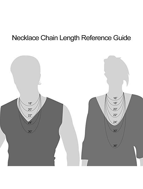 M MOOHAM Cross Necklace for Men, Silver Black Gold Stainless Steel Plain Cross Pendant Necklace for Men Box Chain 16-30 Inch