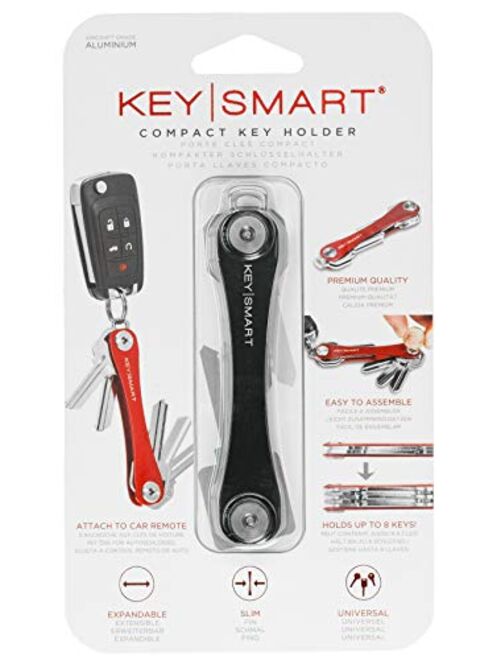 KeySmart - Compact Key Holder & Keychain Organizer (up to 8 Keys)