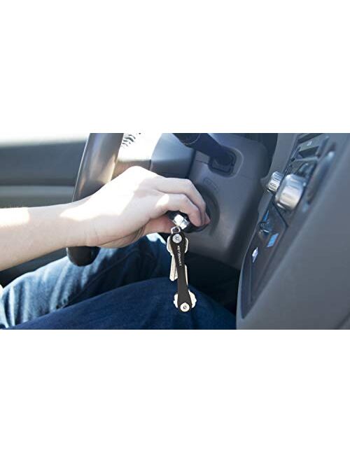 KeySmart - Compact Key Holder & Keychain Organizer (up to 8 Keys)