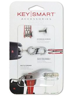 KeySmart Accessory Pack - Expansion Pack-14 Keys, Quick Disconnect and Bottle Opener