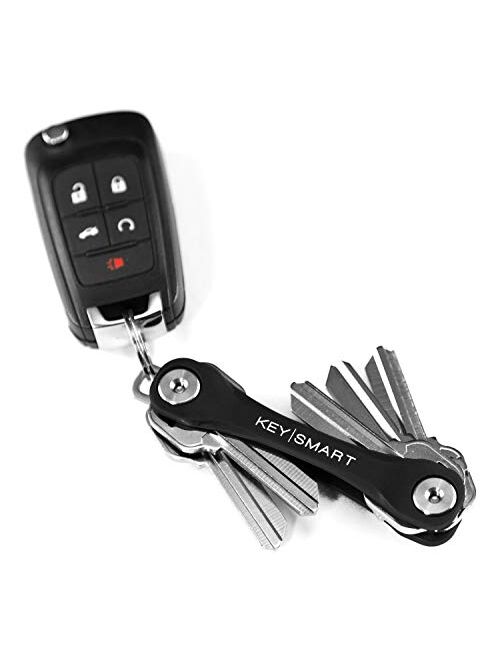KeySmart Lite - Compact Key Holder and Keychain Organizer (up to 8 Keys)