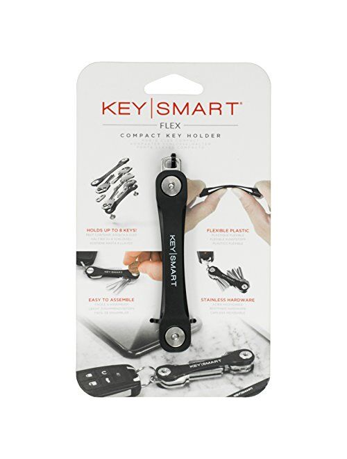 KeySmart Flex - Compact Key Holder and Keychain Organizer