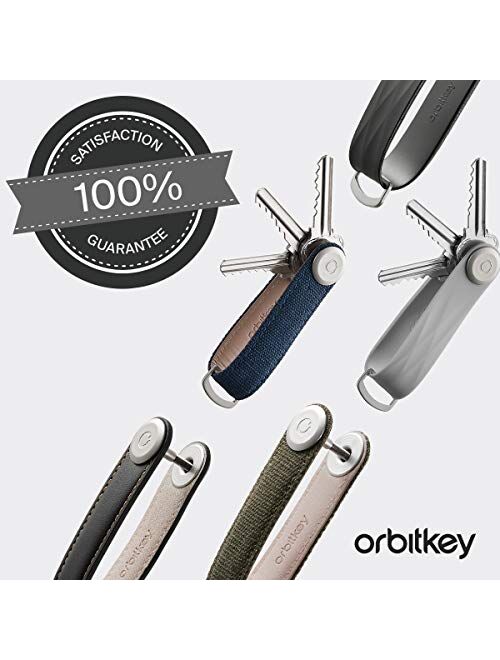 Orbitkey Active Rubber Key Organizer | Holds up to 7 Keys