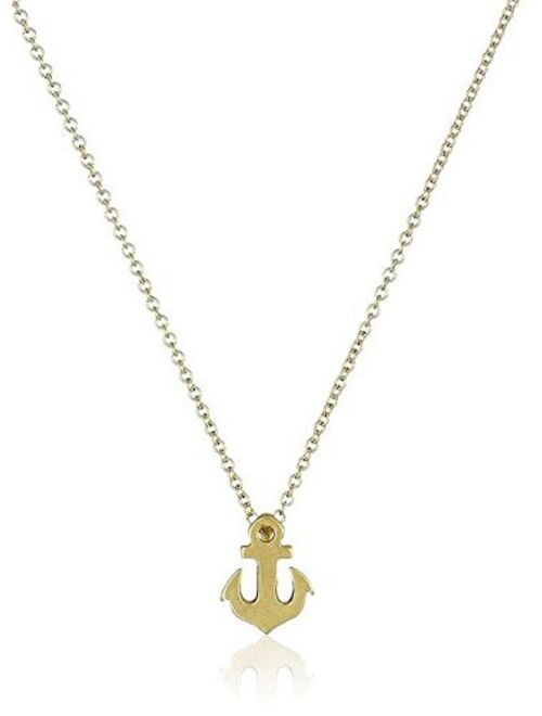 QXFQJT Sun Y Necklace Friendship Anchor Unicorn Elephant Flower Pendant Chain Necklace with Meaning Card