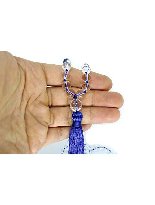 Premium Mala Beads Necklace - 8mm Mala Necklace - Japa Mala - 108 Mala Necklace for Meditation - Mantra Meditation Necklace - Birthstone Necklace