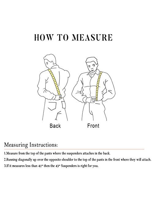 Mens Suspenders and Bow Tie Set Adjustable Elastic Clip On Suspenders for Wedding by Grade Code