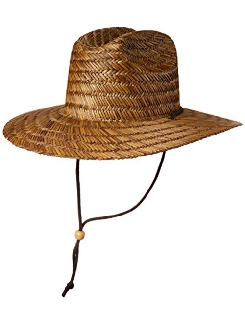 BKLYNSURF Men's Straw Sun Classic Beach Hat Raffia Wide Brim