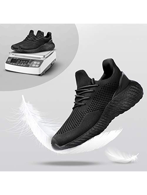 Flysocks Slip On Sneakers for Women-Fashion Sneakers Walking Shoes Non Slip Lightweight Breathable Mesh Running Shoes Comfortable 
