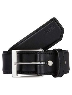 5.11 Tactical Men's 1.5" Casual Leather Belt - Plainclothes Duty or Covert Operations, Style 59501