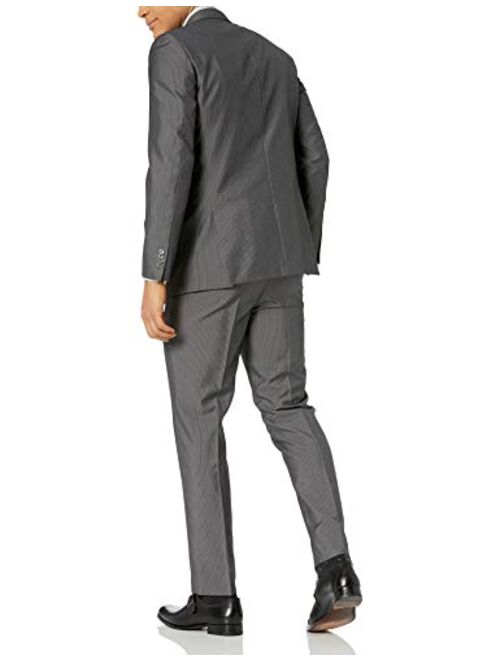 Kenneth Cole Unlisted Men's Slim Fit Suit, Grey, 48 Long