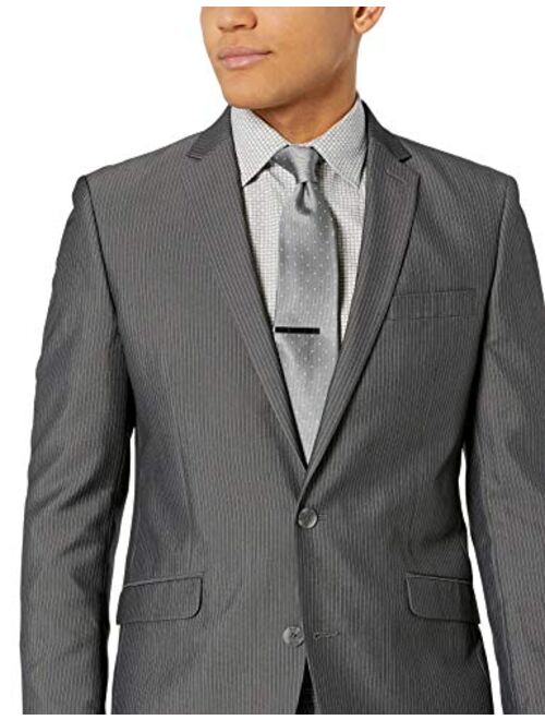 Kenneth Cole Unlisted Men's Slim Fit Suit, Grey, 48 Long