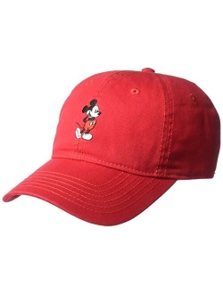 Men's Mickey Washed Twill Baseball Cap, Adjustable