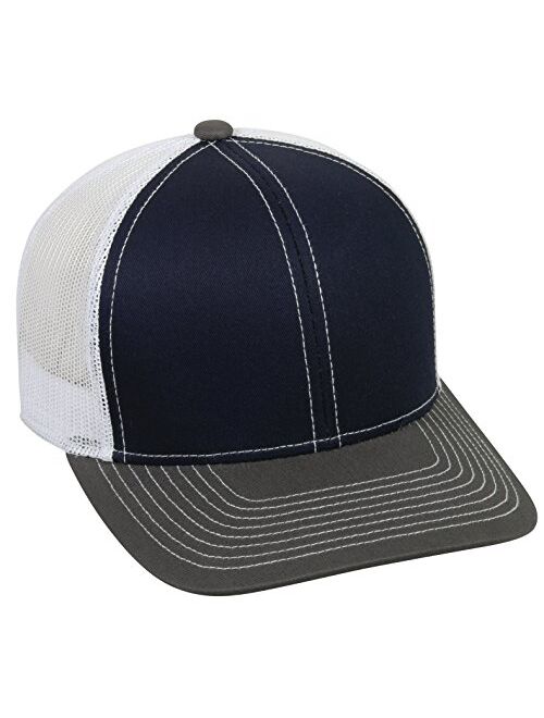 Outdoor Cap Structured mesh Back Trucker Cap