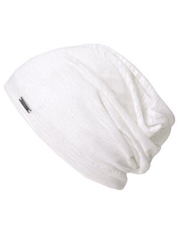 CHARM Summer Beanie for Men & Women - Slouchy Lightweight Chemo Cotton Hipster Fashion Knit Hat