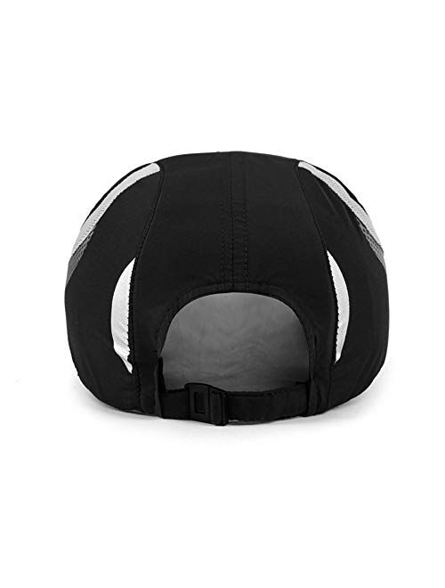 HH HOFNEN Quick Dry Cap Lightweight Running Hats Outdoor Airy Mesh Adjustable Sports Sun Hat UV Protection Hat for Men Women