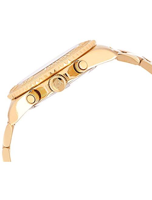 Invicta Men's Pro Diver Gold Tone Stainless Steel Quartz Watch, Gold (Model: 1774)