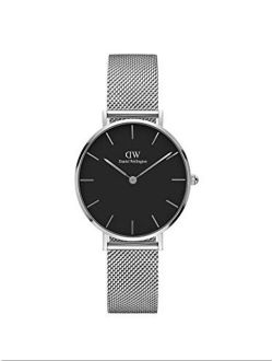 Petite Sterling Watch, Silver Mesh Bracelet