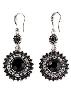 Bohemia National Wind Restoring Ancient Ways Sunflower Earrings