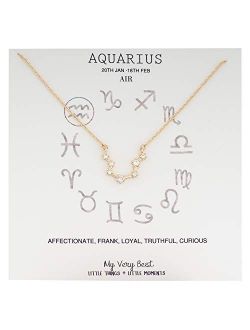 My Very Best Horoscope Constellation Zodiac Sign Necklace