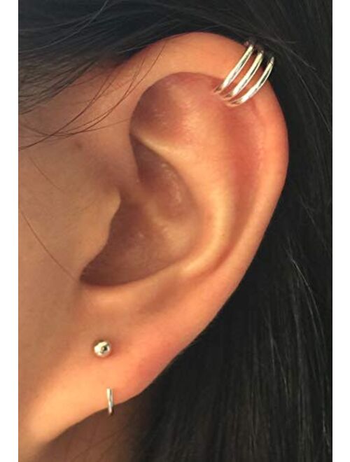 Cartilage Hoop Nose Hoop Tragus Hoop Helix Hoop Conch - Etsy | Hoop earrings  small, Small gold hoop earrings, Tragus earrings hoop