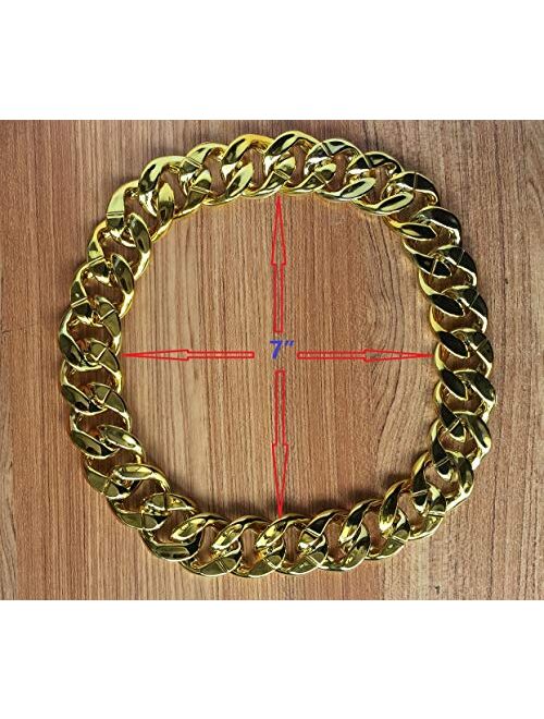 JIL Big Chunky Hip Hop Chain Necklace,32",36"